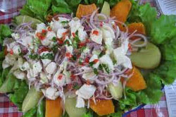 Ceviche platter