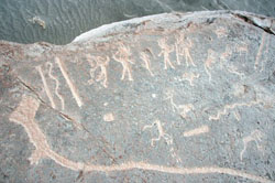 Petroglyphs Majes tour peru