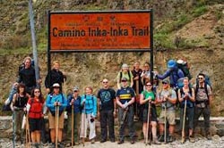 Entrance to the Inca Trail