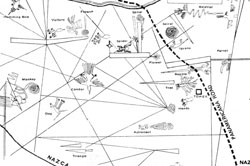 Mapa de las Líneas de Nazca