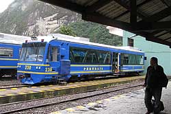 Train local à Machupicchu