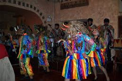 Show of music and dances of Cusco